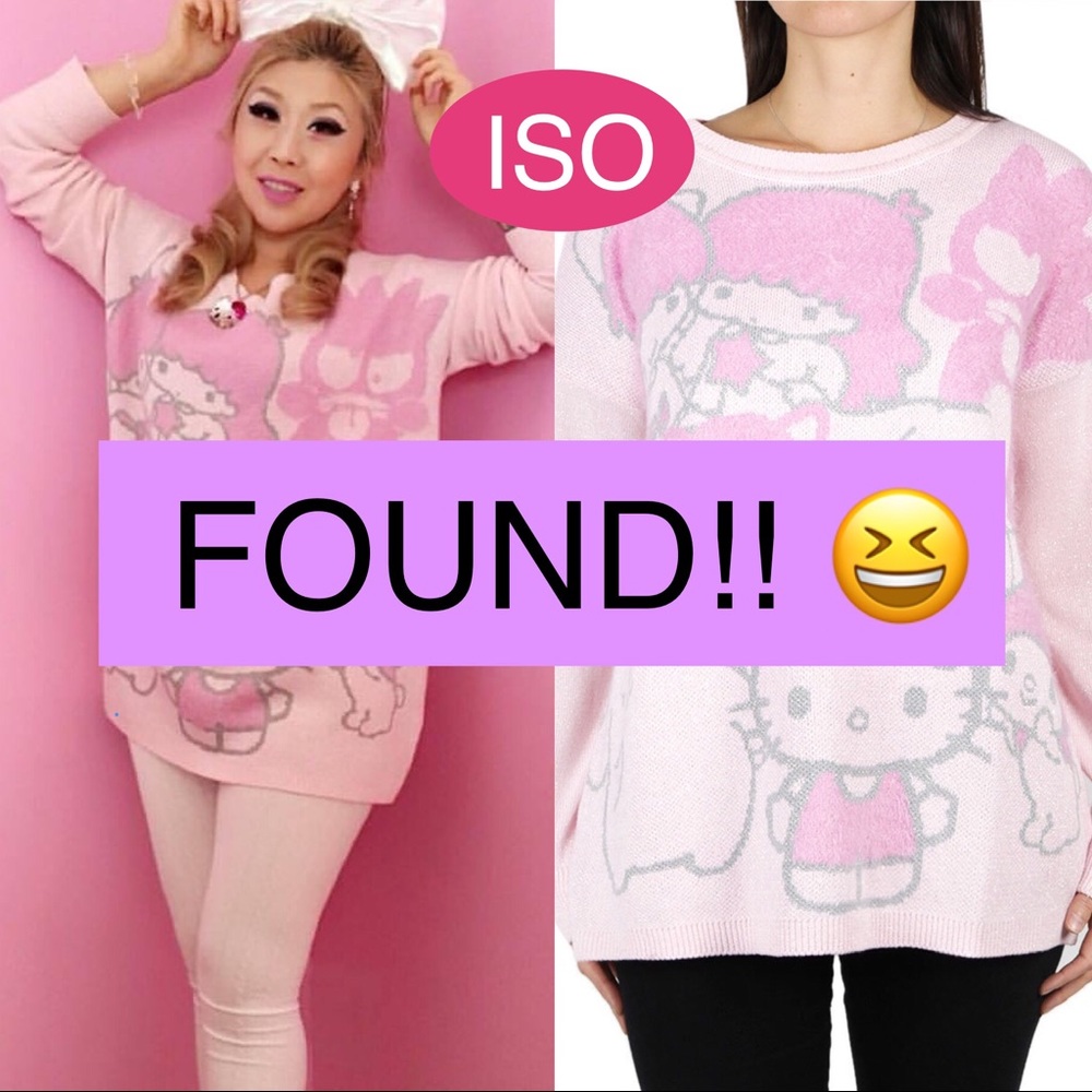 ISO: JapanLA Sanrio Characters Collection Sweater